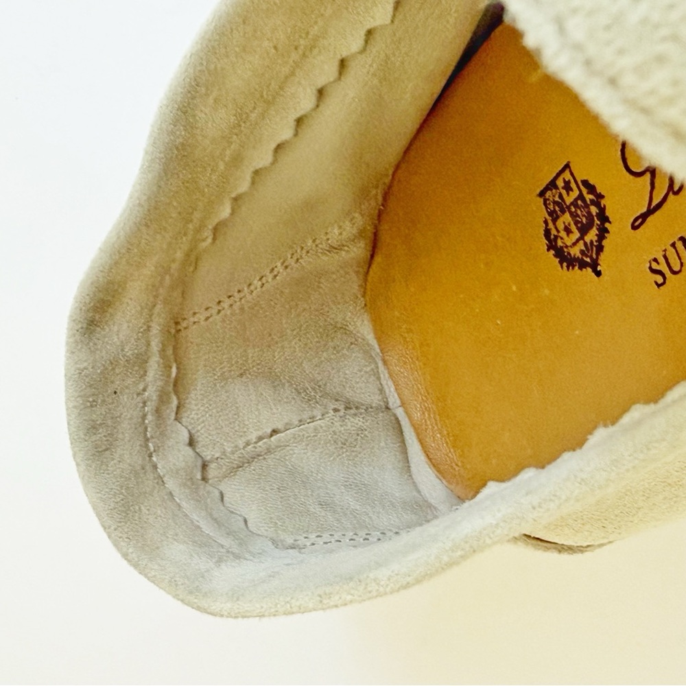 LORO PIANA SUMMER WALK SUEDE LOAFER SHOES - Picture 8 of 12